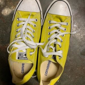 Yellow Converse